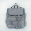 Mochila Maternidade 2 em 1 Linho Cinza Nós 