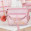 Bolsa Maternidade Louise Mini Origem Lurex Rosé (Com Alça Glam)