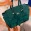 Bolsa Maternidade Cleo Linho Verde Nós