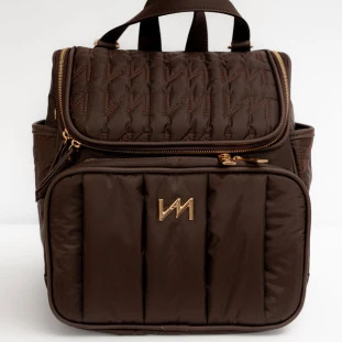 Mochila Maternidade 2 em 1 Urban Chic Marrom