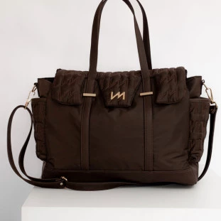 Bolsa Maternidade Cleo Urban Chic Marrom