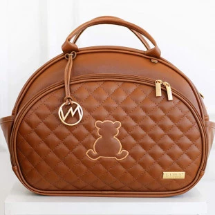 Bolsa Maternidade Média Betina Caramelo