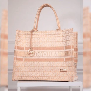 Bolsa Maternidade Liz Origem Lurex Dourado (Com Alça Material Liso)