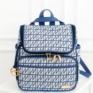 Mochila Maternidade 2 em 1 Origem Azul Marinho